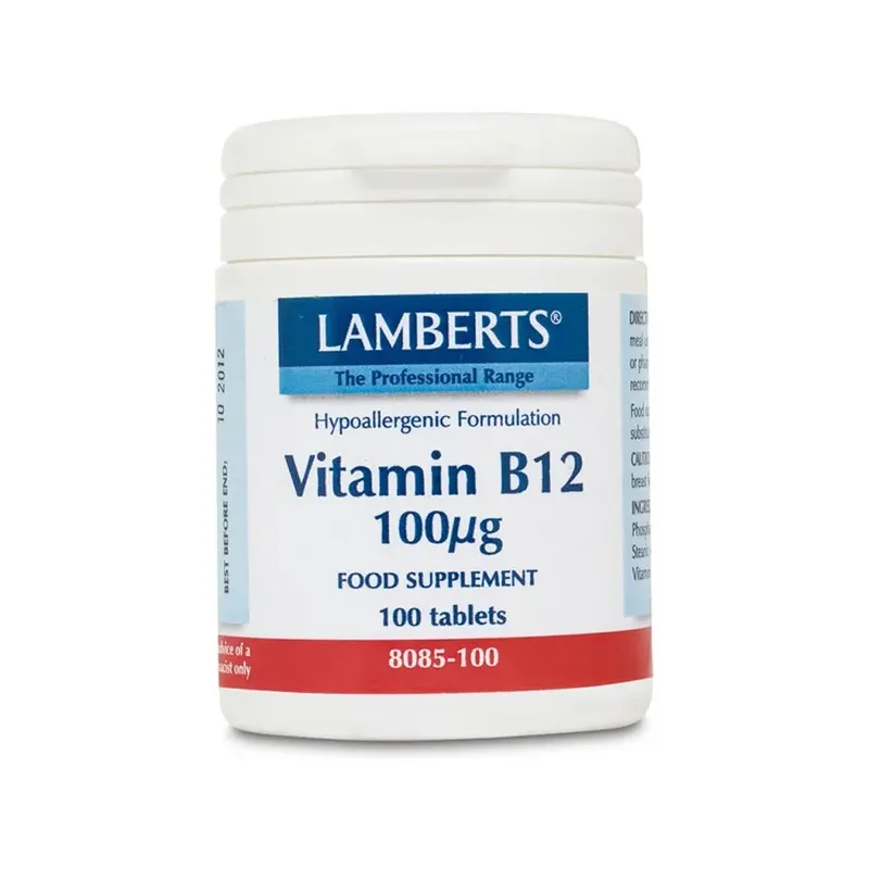 VITAMINA B12   100MCG 100T