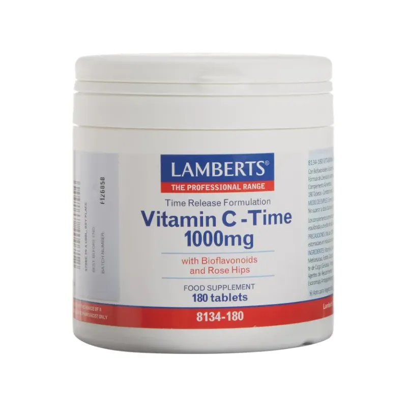 VITAMINA C 1000MG 180 TAB  LIB. SOS 8134-180