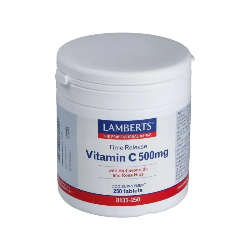 VITAMINA C  500MG 250TAB. LIB. SOS.