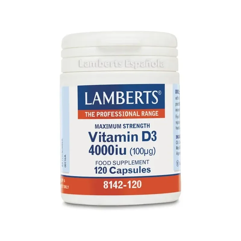 VITAMINA D3 4.000UI 120PERL