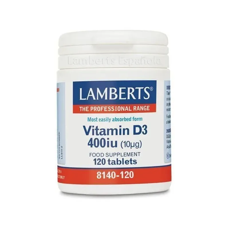 VITAMINA D3  400UI 120TAB