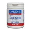 ZINC 25MG 120CAP