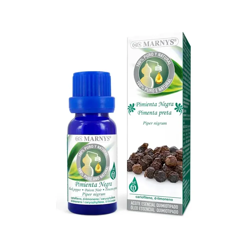 ACEITE ESENCIAL ALIMENTARIO PIMIENT Estuche con botella - 15 ML