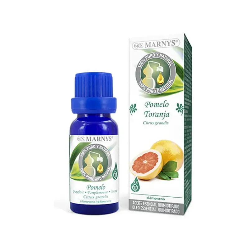 ACEITE ESENCIAL ALIMENTARIO POMELO Estuche con botella - 15 ML