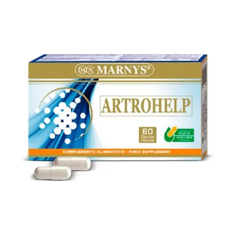 ARTROHELP Complejo Acidos Grasos esterificados+ Cartilago Tiburon+Vit. C+Vit D 60 Cápsulas Vegetales  X 560 MG