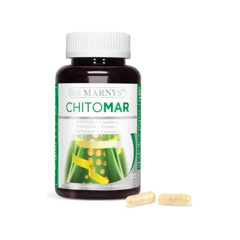 CHITOMAR Chitosán+Vitamina C   120 Cápsulas  X 280 MG