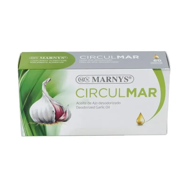 CIRCULMAR Aceite de Ajo desodorizado 150 Cápsulas X 500 MG