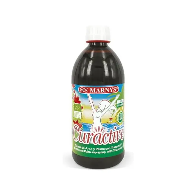 CURACTIVE BIO Sirope Arce y Palma Bio con Trazamin Botella PET - 500 ML