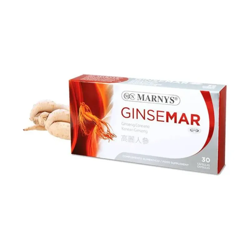 GINSEMAR-GINSENG COREANO 30 CAP VEGANO