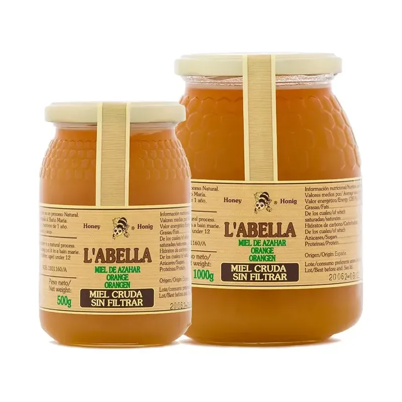 MIEL AZAHAR CRUDA 500 GR.