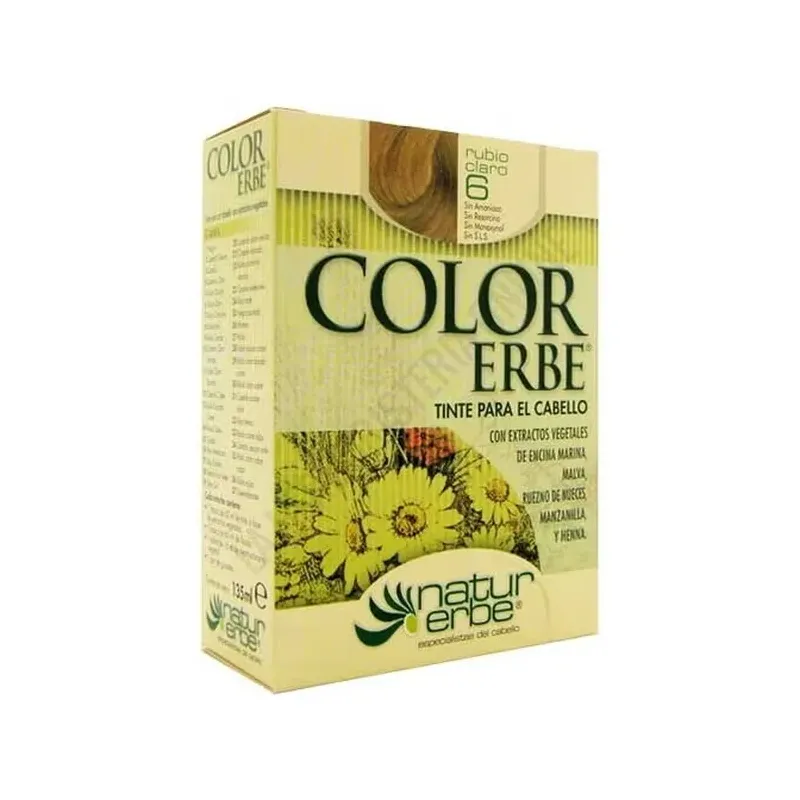 TINTE BIO CLASICO MEJORADO Nº 7.6 RUBIO ROJO NATUR ERBE