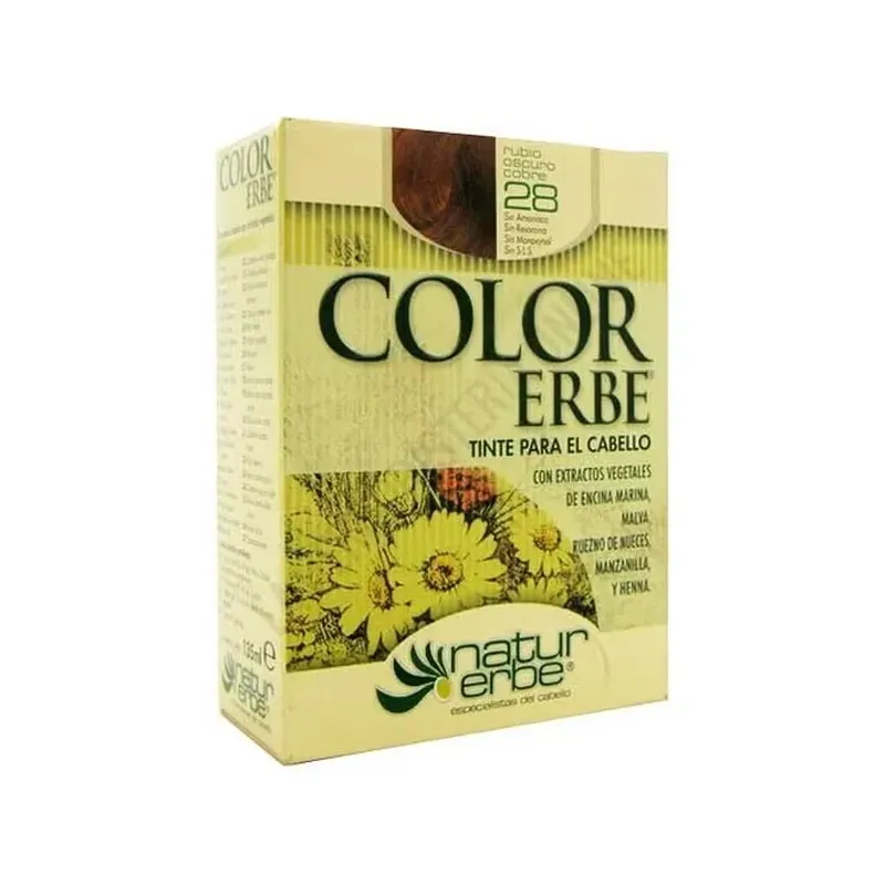 TINTE Nº 28-RUBIO OSCURO COBRE 135