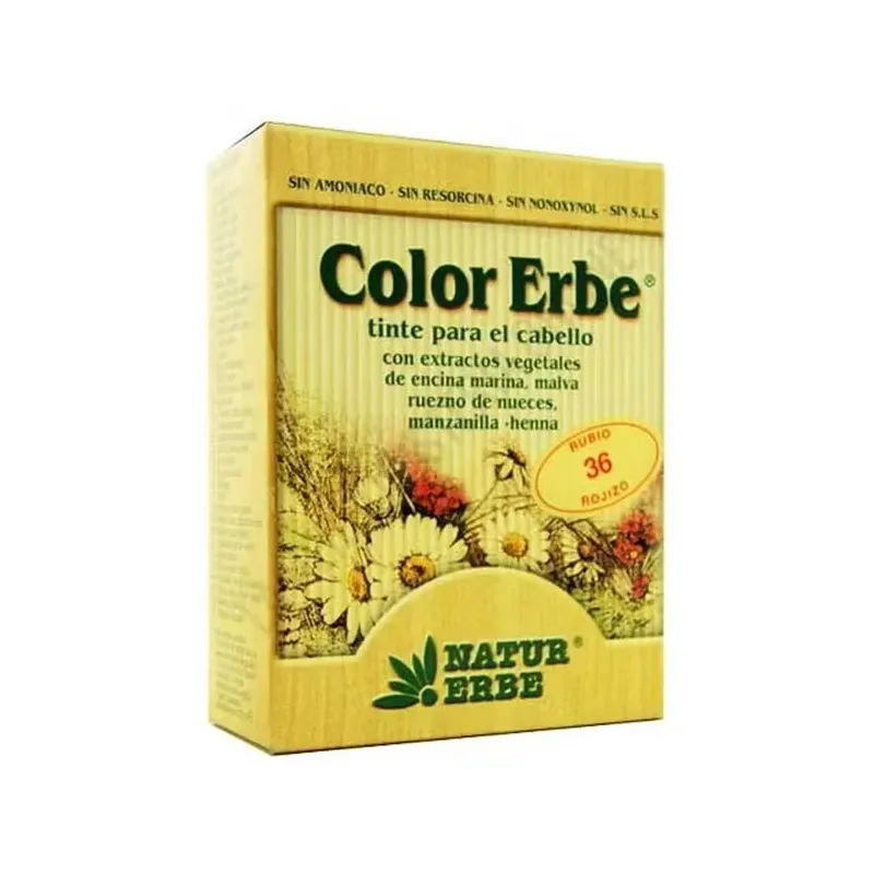 TINTE Nº 36-RUBIO ROJIZO 135 ML.