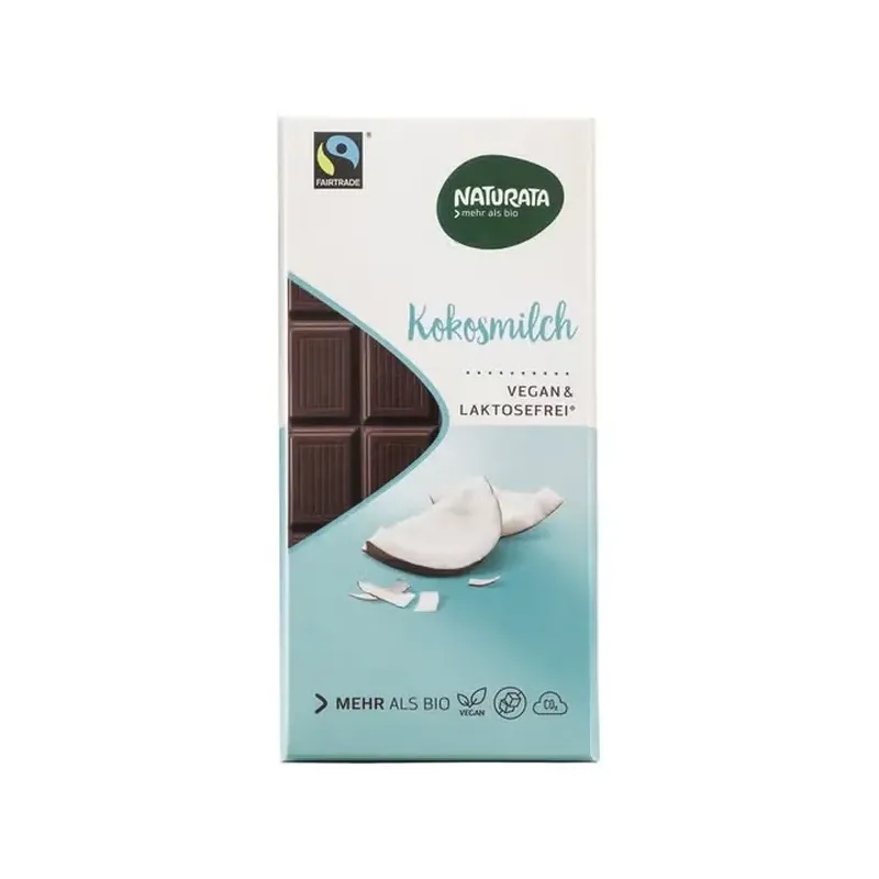 CHOCOLATE COCO SIN LACTOSA ECO 100G