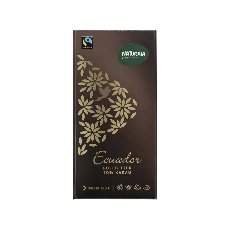 CHOCOLATE AMARGO ECUADOR 70% ECO 100G