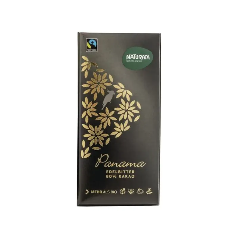 CHOCOLATE AMARGO PANAMÁ 80% ECO 100G