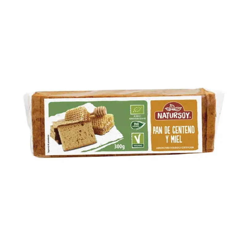 PAN CENTENO Y MIEL ECO 300 GR.
