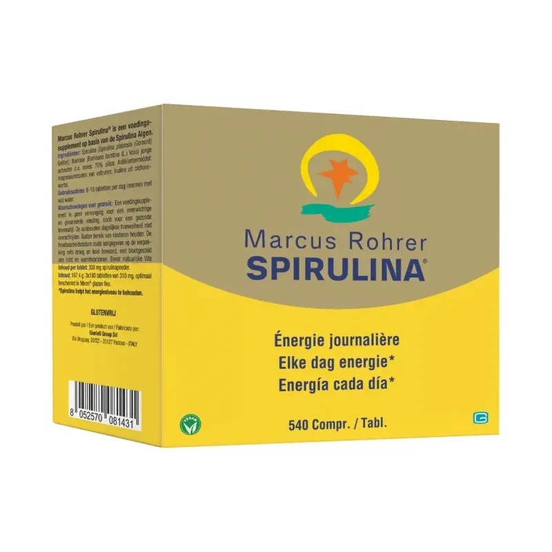 ESPIRULINA RECARGA 540 COMP.