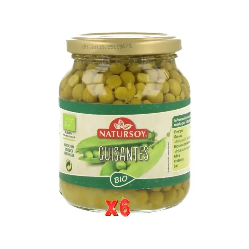 GUISANTES-ZANAHORIA ECO 350 GR.