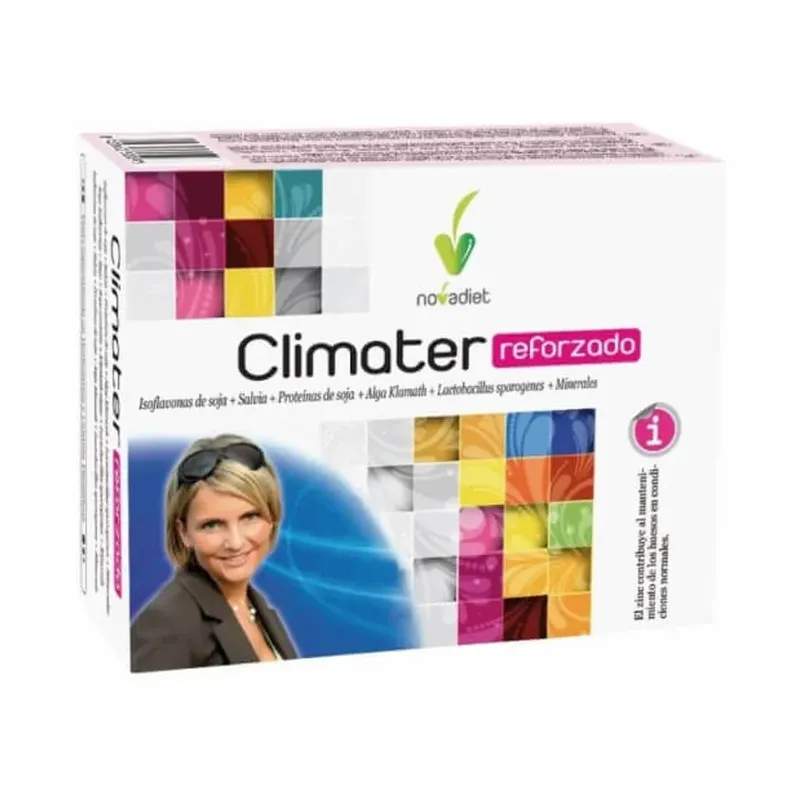 CLIMATER REFORZADO Envase de 60 cápsulas vegetales.