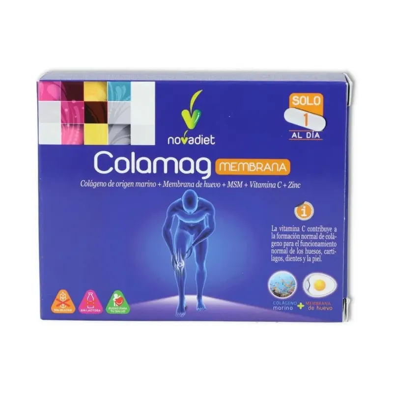 COLAMAG MEMBRANA Envase de 30 cápsulas vegetales.