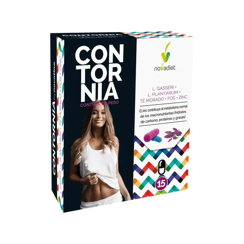 CONTORNIA Envase de 15 cápsulas vegetales.