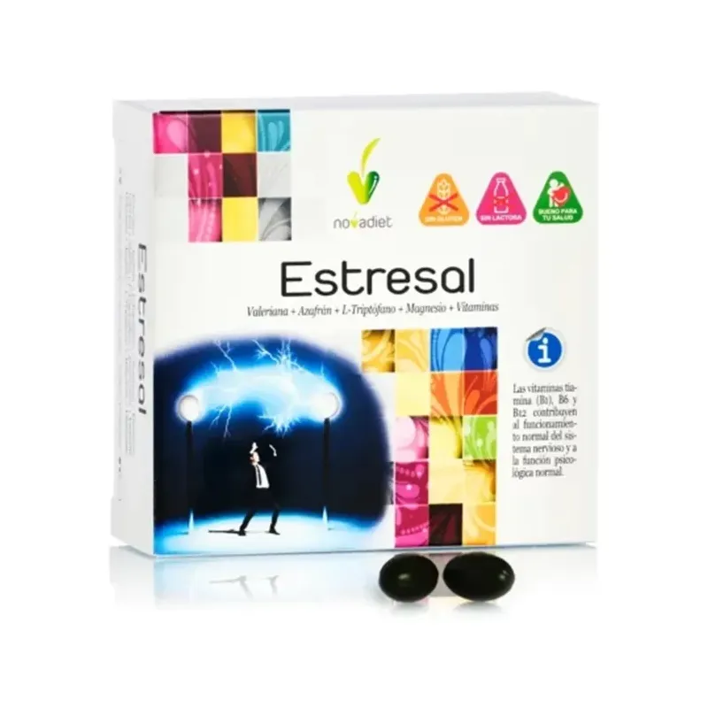 ESTRESAL Envase de 60 cápsulas blandas.