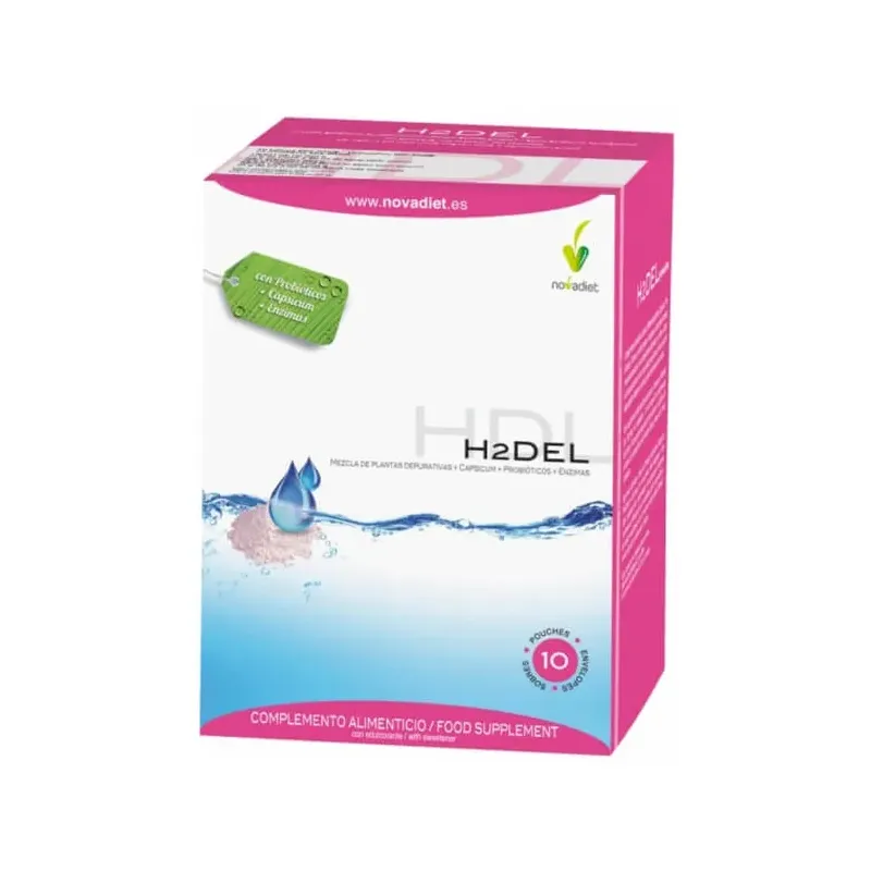 H2DEL Envase de 10 sobres MIX-PAK®.