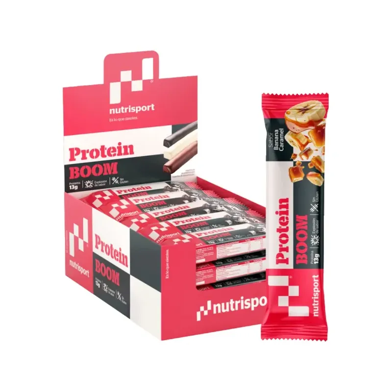 EXPO PROTEIN BOOM BANANA CARAMEL S/GLU 24UD