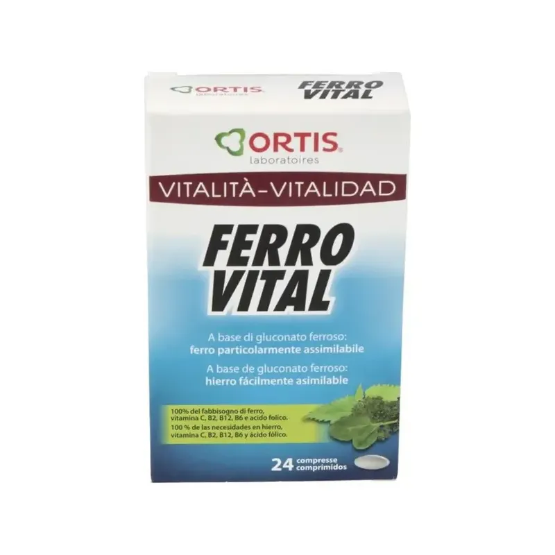 FERROVITAL COMPRIMIDOS 24 COM