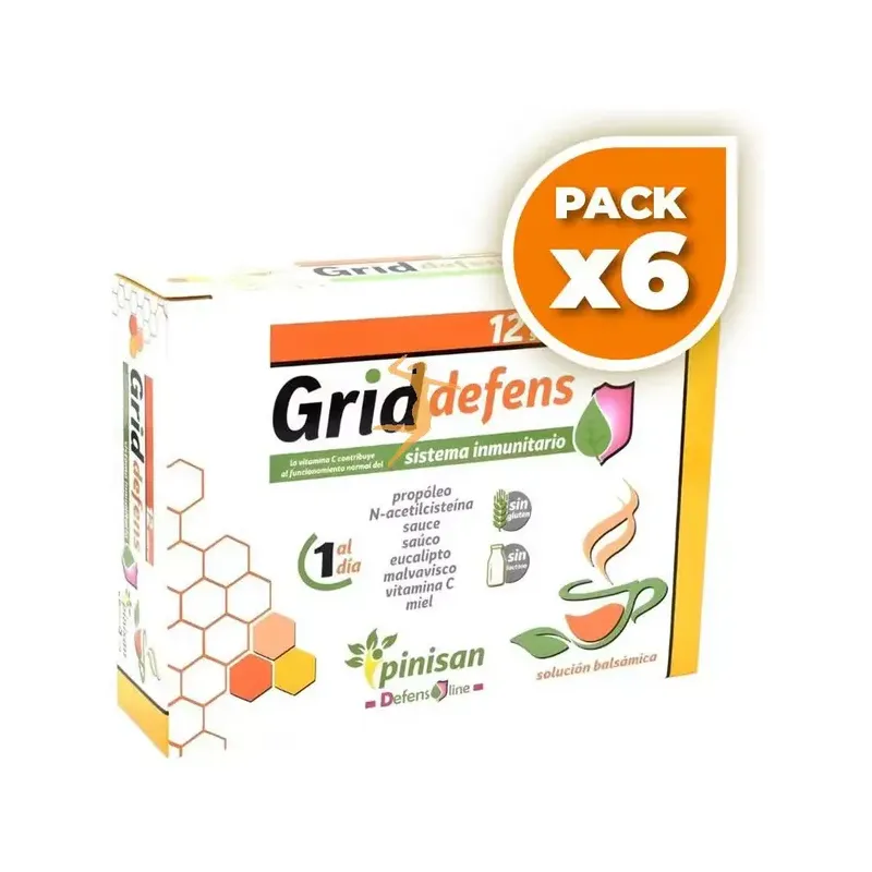 GRID DEFENS, 12 SOBRES.