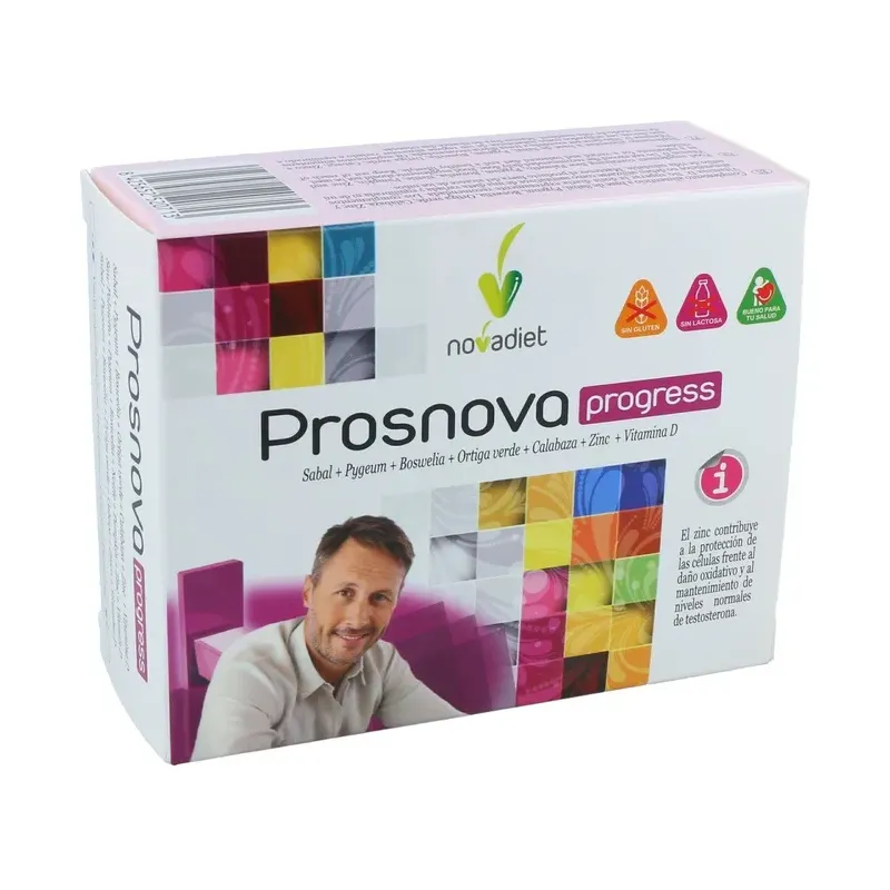 PROSNOVA PROGRESS Envase de 60 cápsulas vegetales.