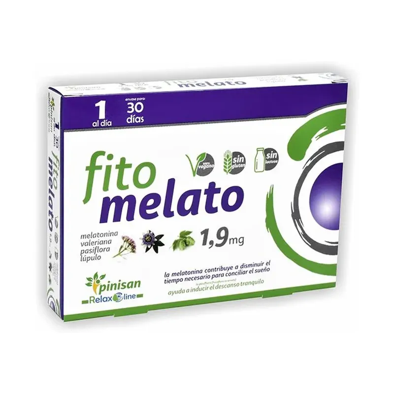RELAXLINE, FITOMELATO, 30 CÁPS.