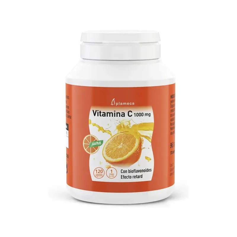 VITAMINA C PURA 1000MG 120caps vegetales