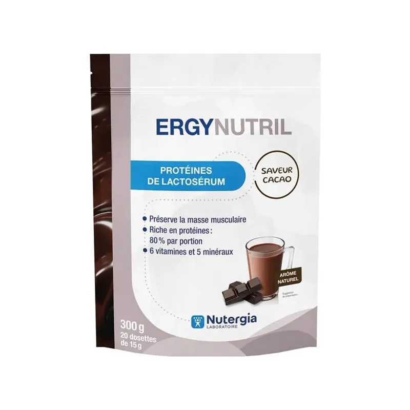 ERGYNUTRIL BOTE 300GR SABOR CACAO