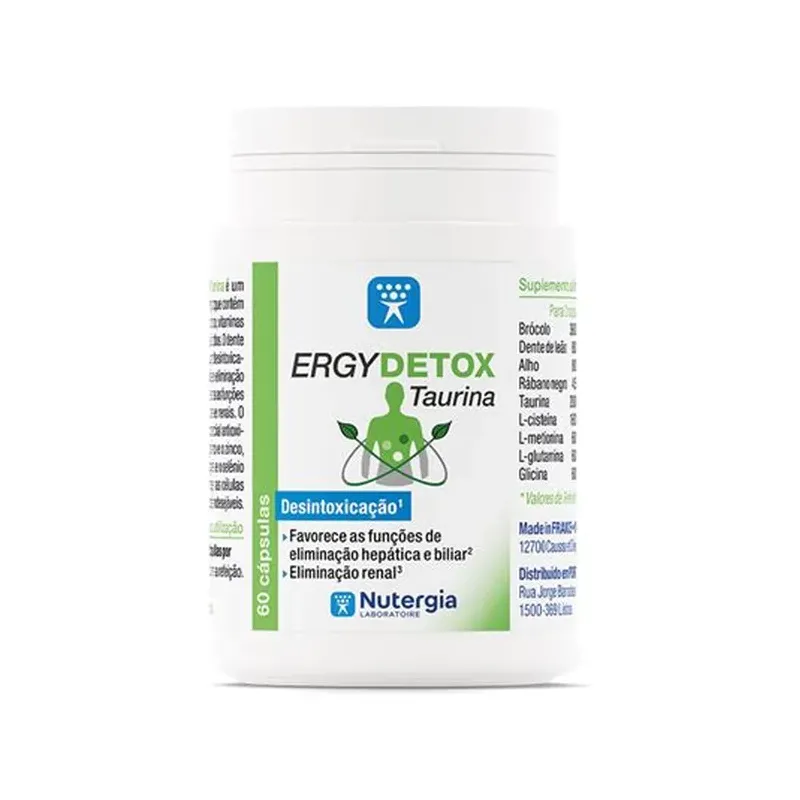 ERGYTAURINA DETOX 60 CAP