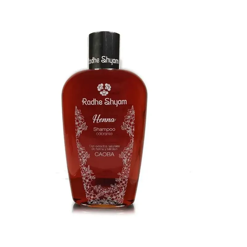 SHAMPOO HENNA COLOR CAOBA 400 CC