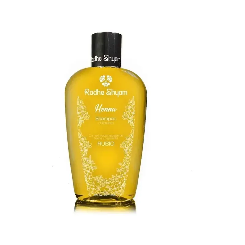 SHAMPOO HENNA COLOR RUBIO 400 CC