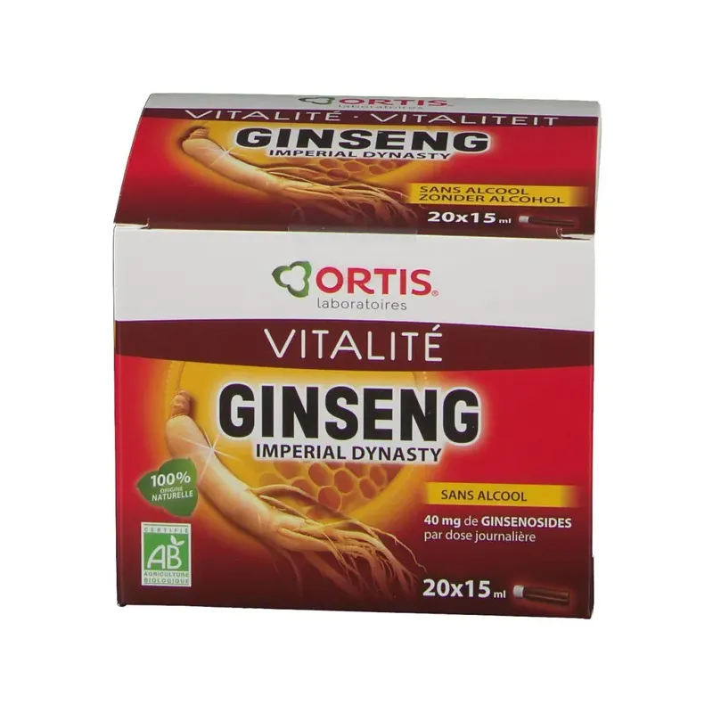 GINSENG BIO TONICO VIALES (sin alcohol) 10 viales 15ml