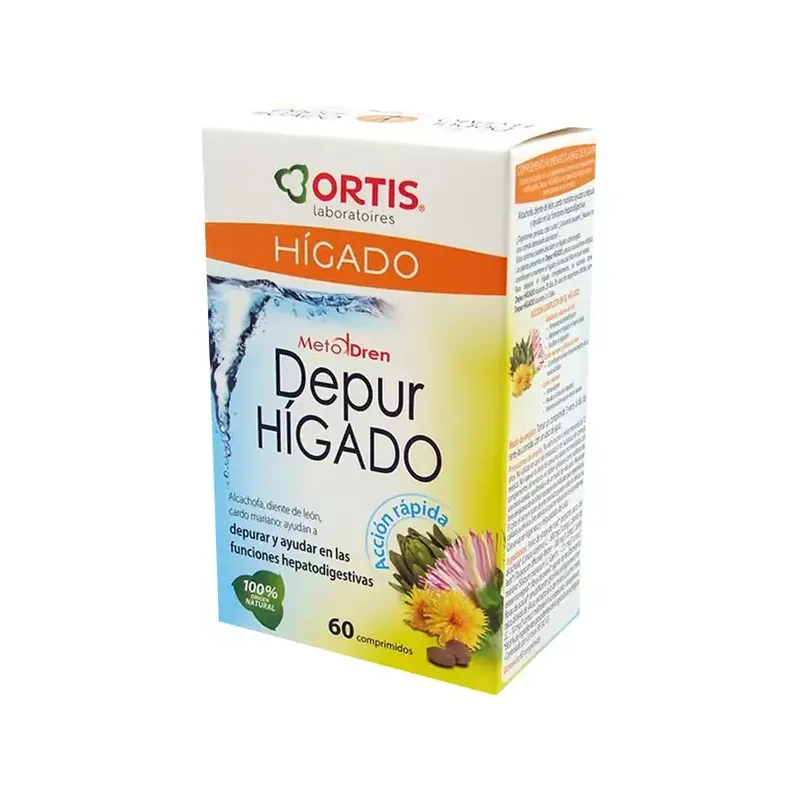 ORTIS DEPUR HIGADO 60 COM