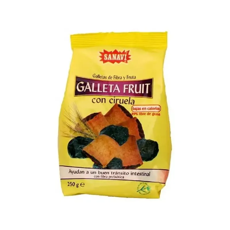 GALLETA FRUIT CIRUELA 250 GR