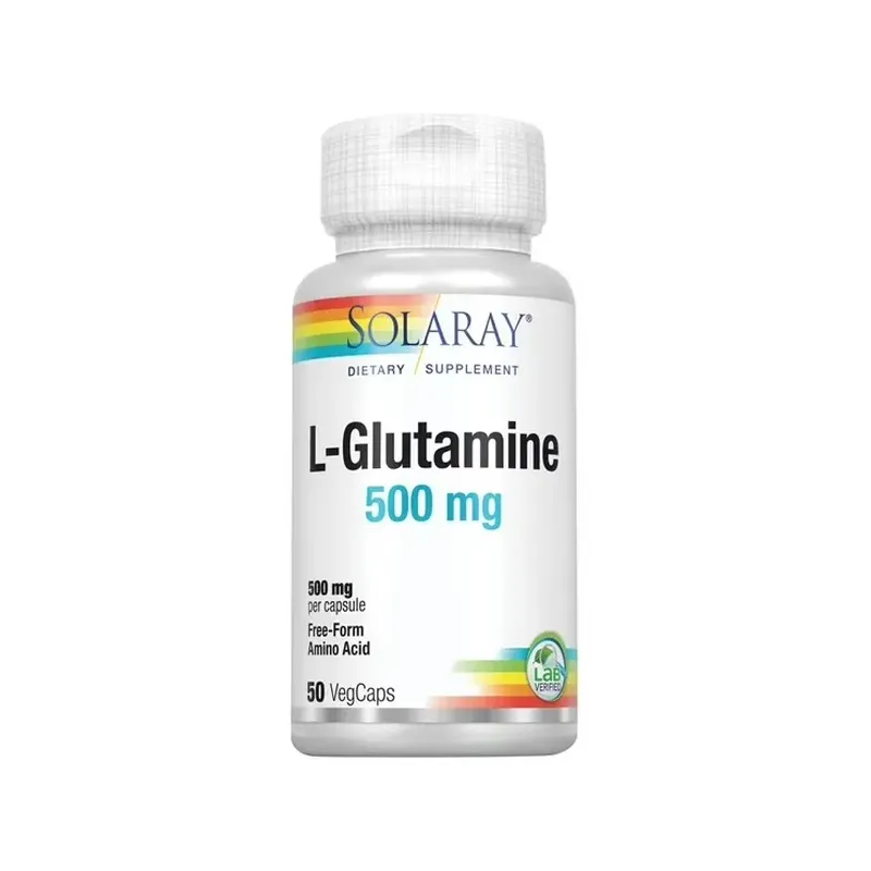 L-GLUTAMINE 500 MG- 50 VEGCAPS