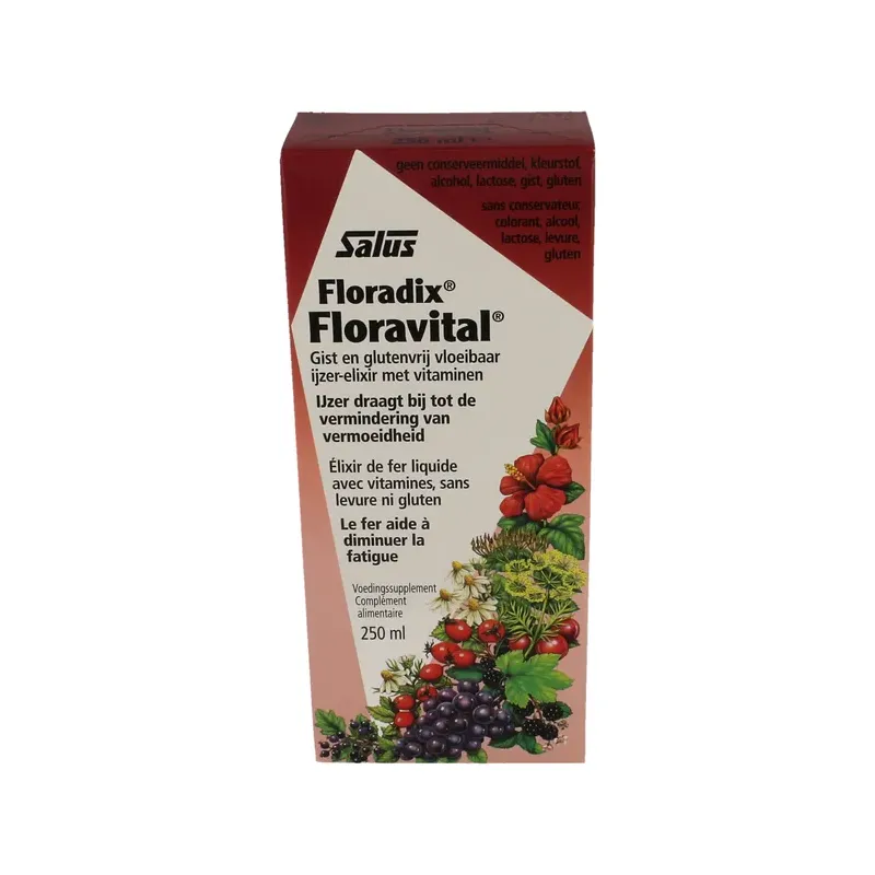 FLORADIX- FLORAVITAL 250ML. S/ GLUTEN