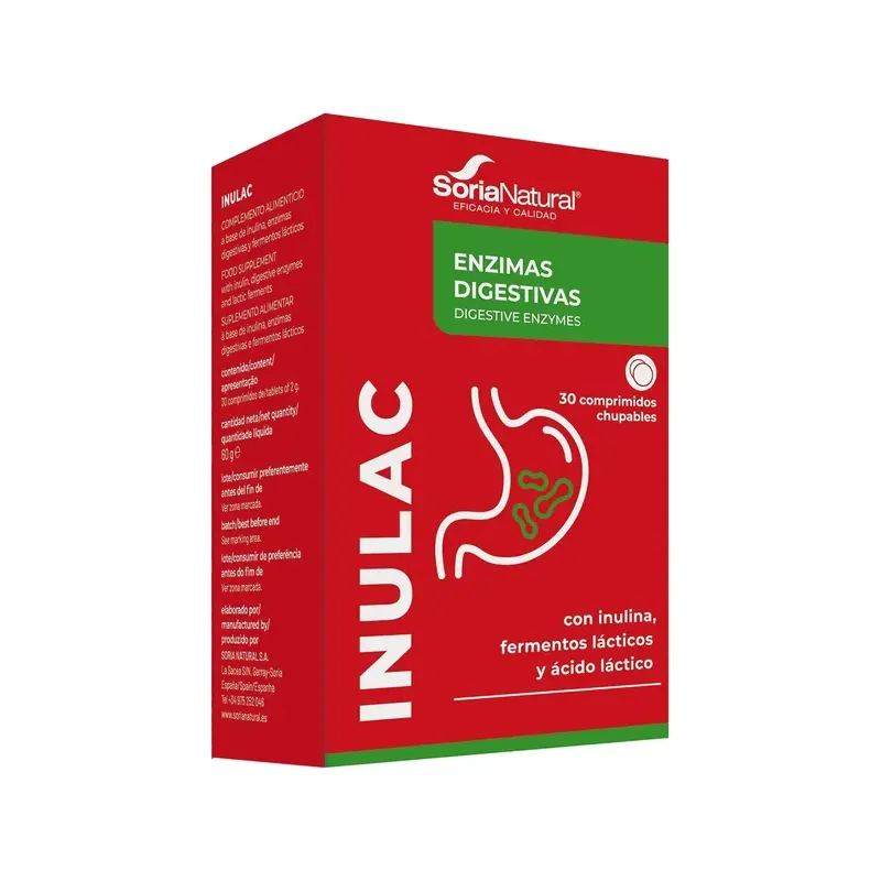 INULAC TABLETS (30 COMPRIMIDOS)