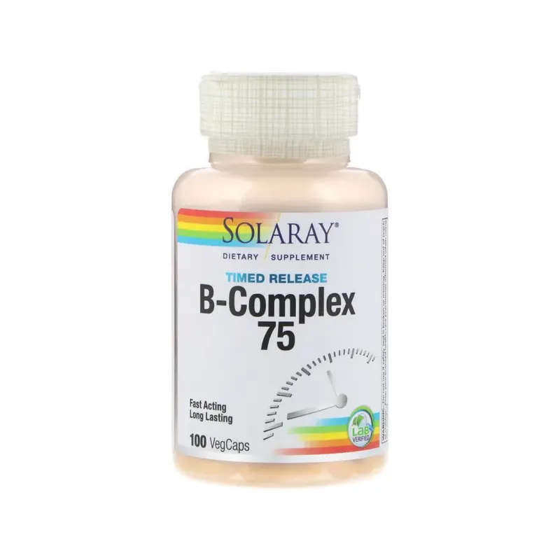 B COMPLEX 75 - 100 VEGCAPS ACCIÓN R
