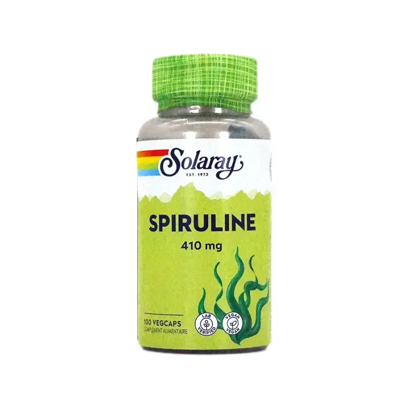 ESPIRULINA 410 MG. - 100 VEGCAPS