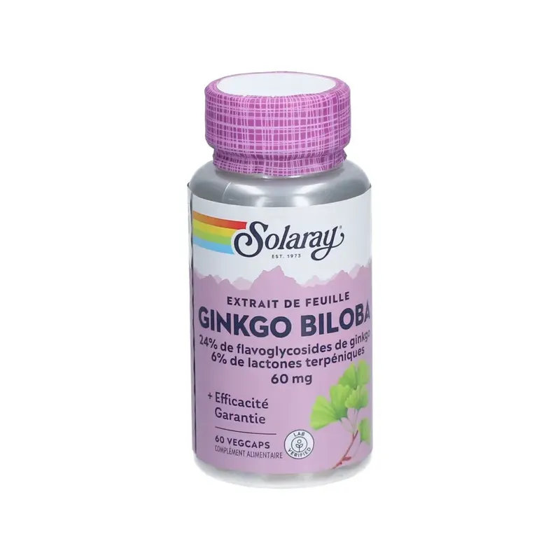 GINKGO BILOBA 60 MG - 60 VEGCAPS