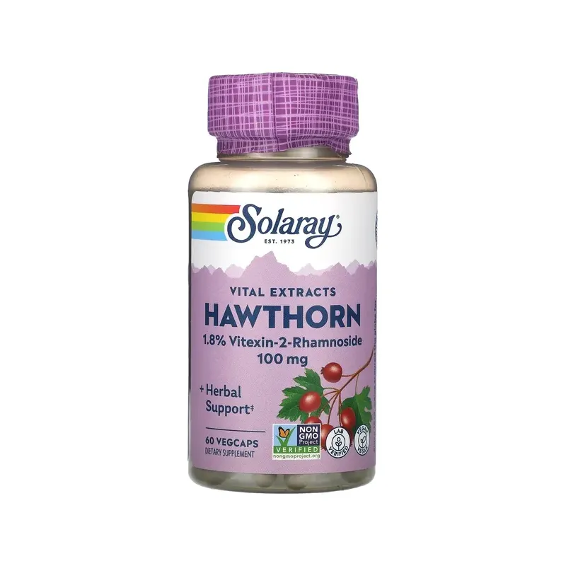 HAWTHORN EXTRACT 100MG 60VCAPS