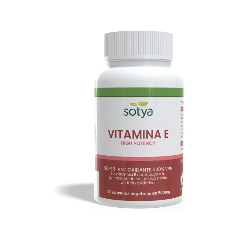 VITAMINA E HIGH POTENCY 500MG 60 CA