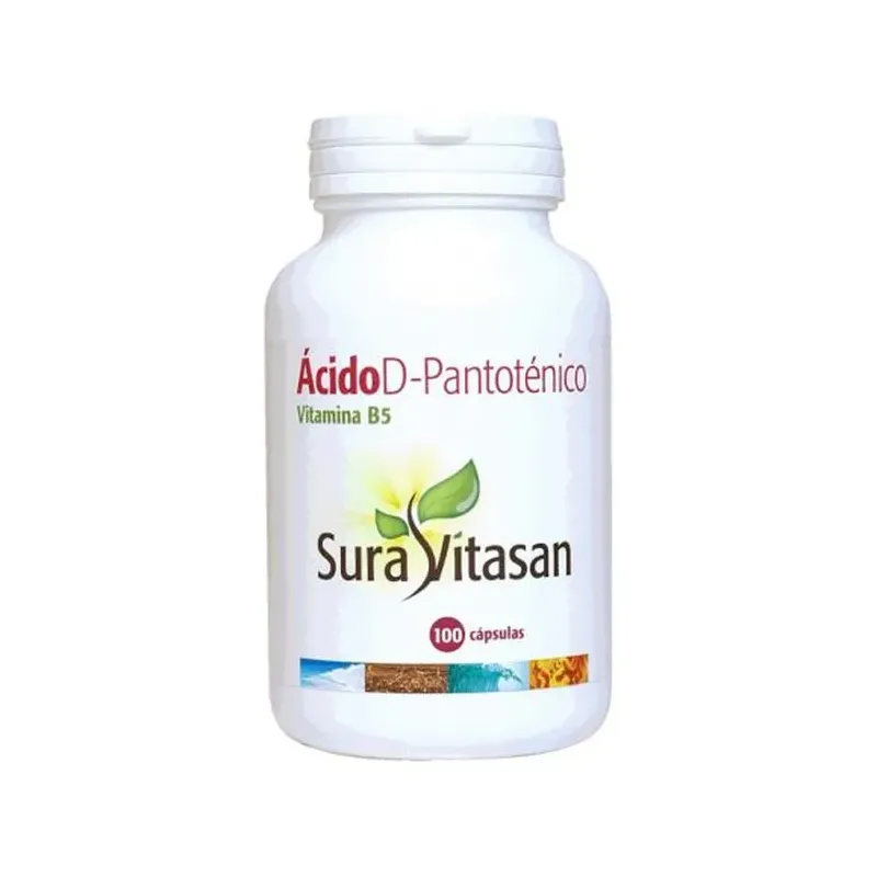 ACIDO D-PANTOTÉNICO 500MG 100 cápsulas